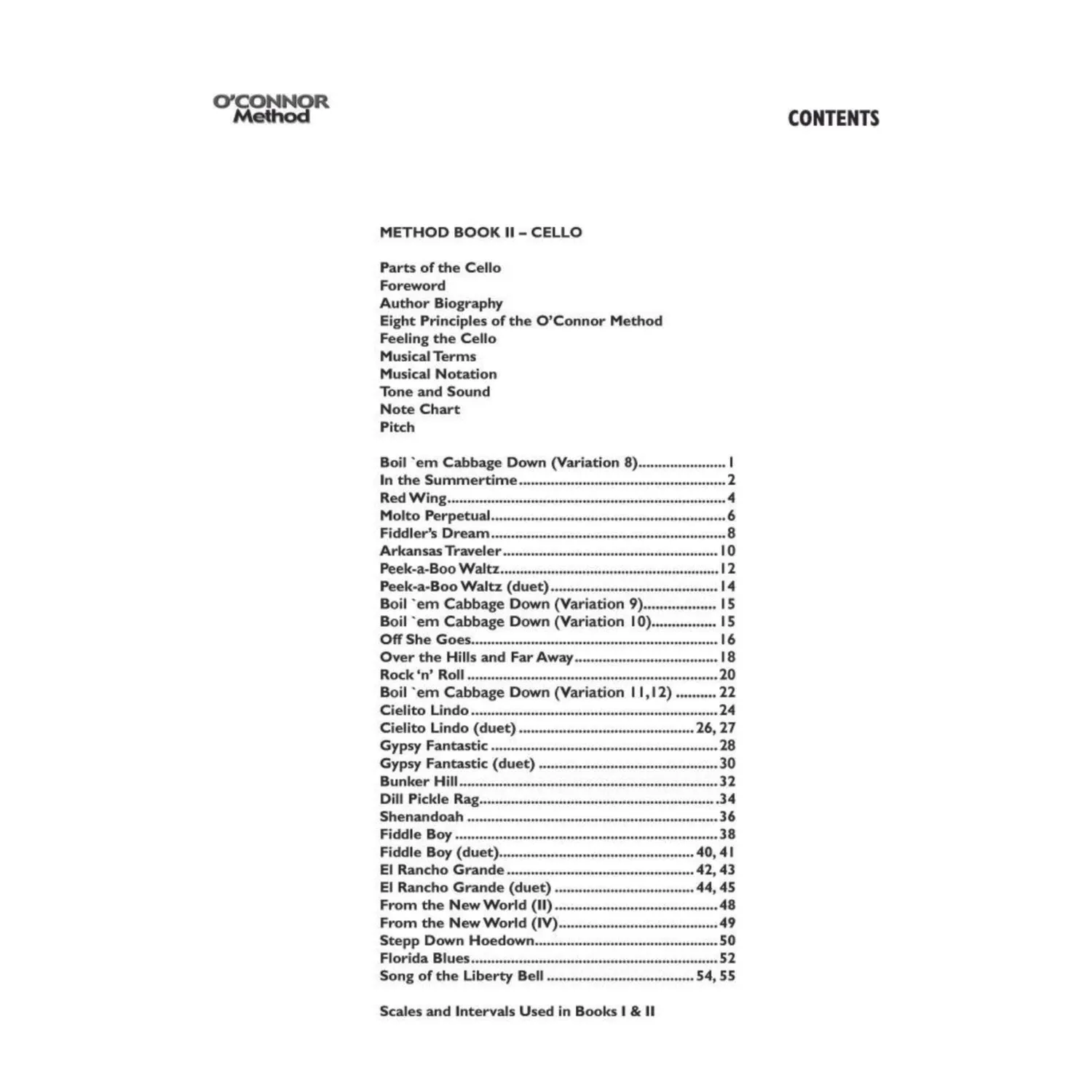 O'Connor Cello Method Book II Celloschule Download