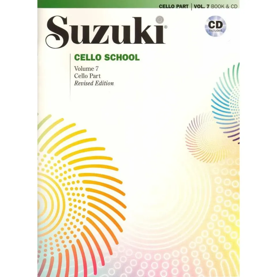 Suzuki Cello School 7 Celloschule Buch + CD