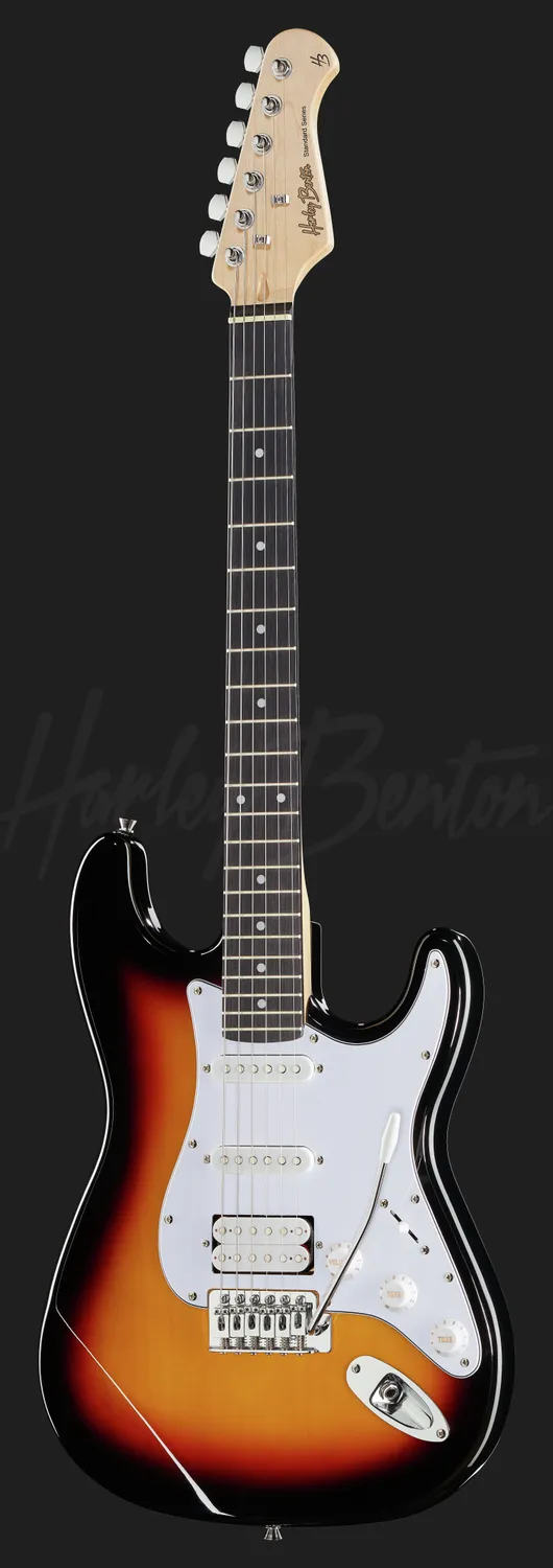 Harley Benton ST-20HSS SB E-Gitarre Sunburst HSS