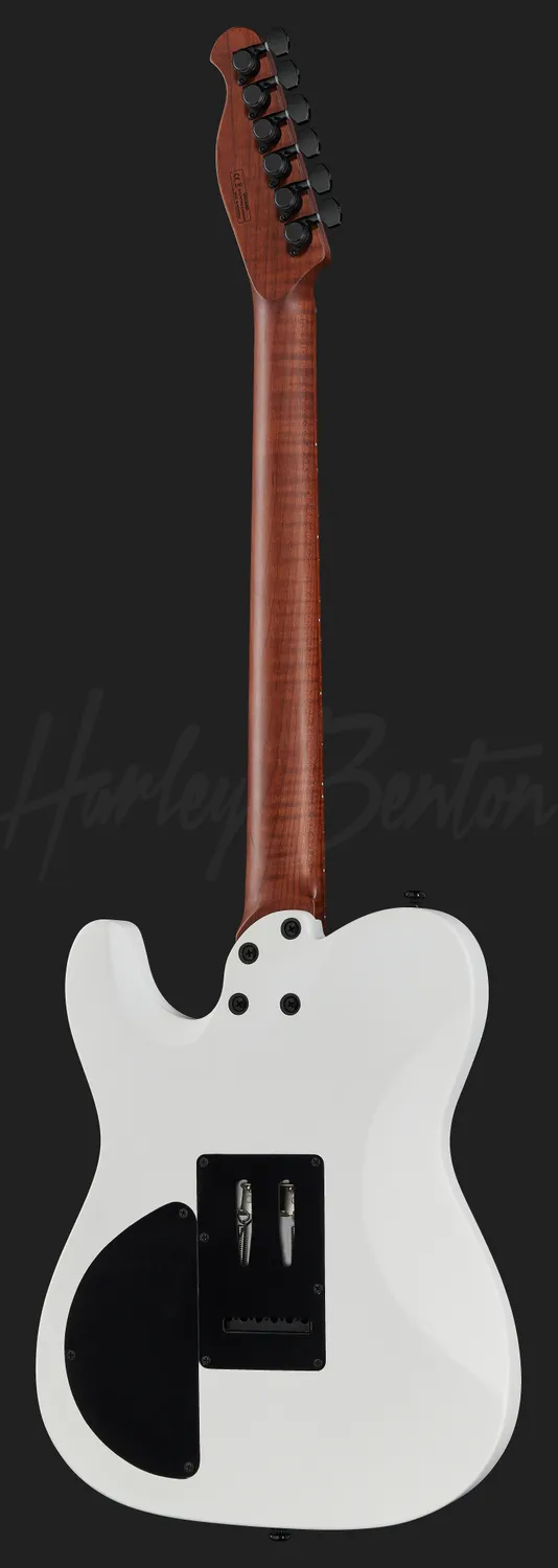Harley Benton Progressive Fusion-T HH E-Gitarre White Mint