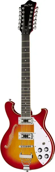 Harley Benton Tribute RB-612 E-Gitarre Cherry Sunburst 12-saitig