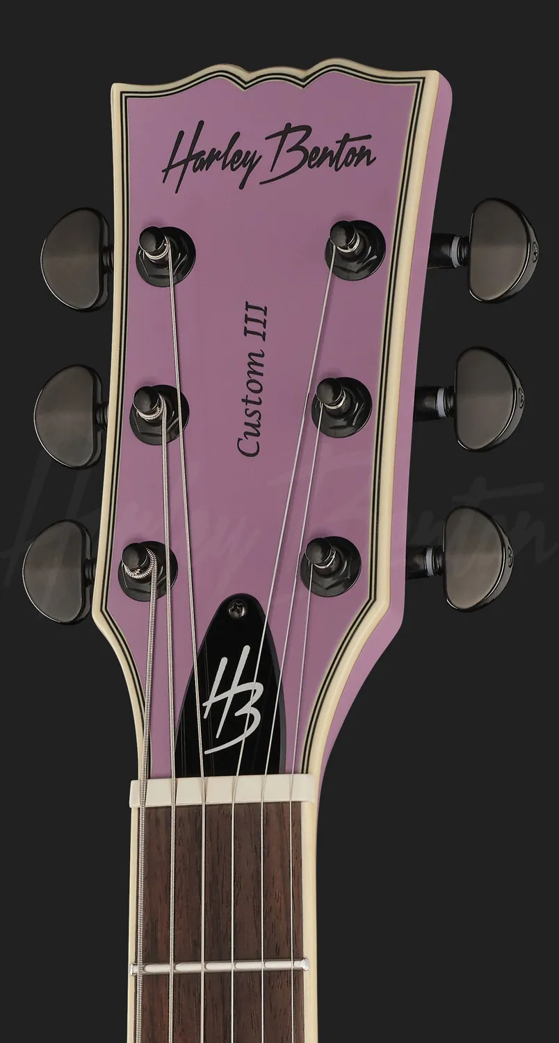 Harley Benton SC-Custom III E-Gitarre Purple Satin Humbucker