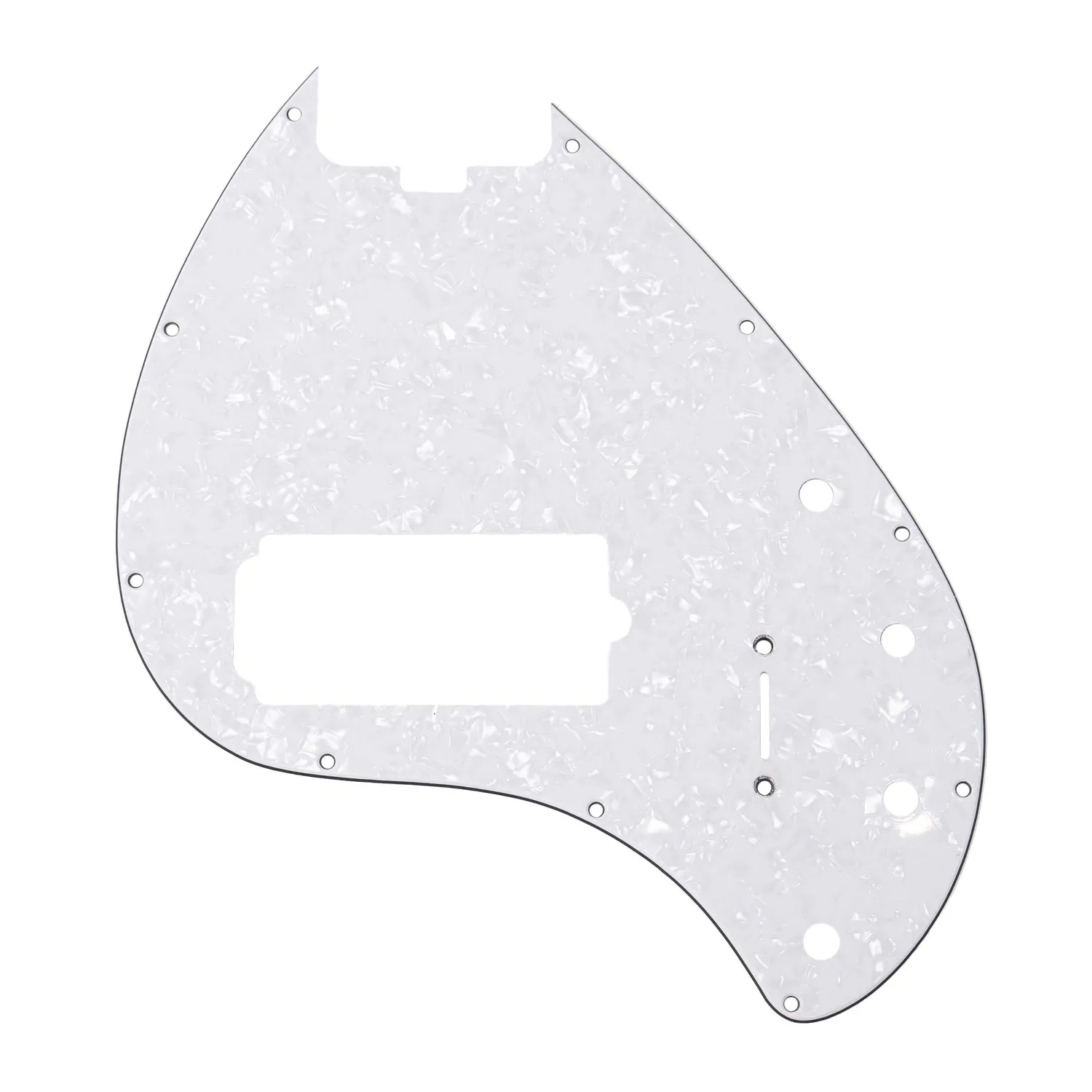 Sterling RAY35 Pickguard Schlagbrett schwarz Ersatz