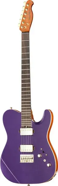 Harley Benton Fusion-T II HH RW HT E-Gitarre Purple