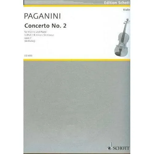 Paganini Konzert Nr 2 h-moll Op 7 Noten La Campanella