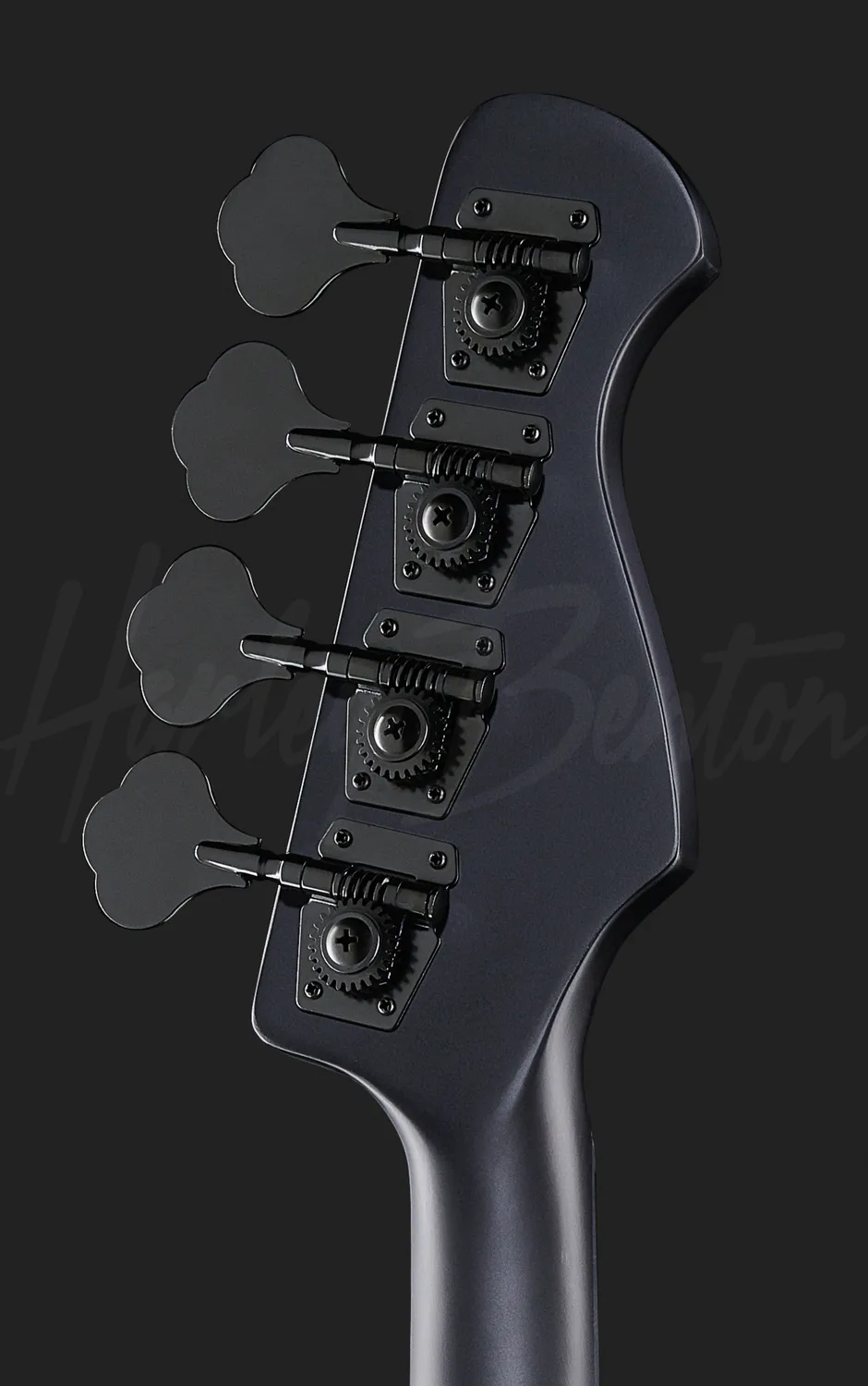 Harley Benton MB-4LH E-Bass Linkshänder Satin Black