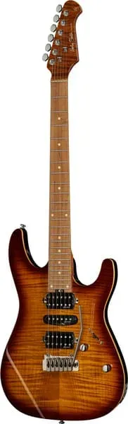 Harley Benton Fusion-III HSH E-Gitarre Roasted FBB Coil-Split