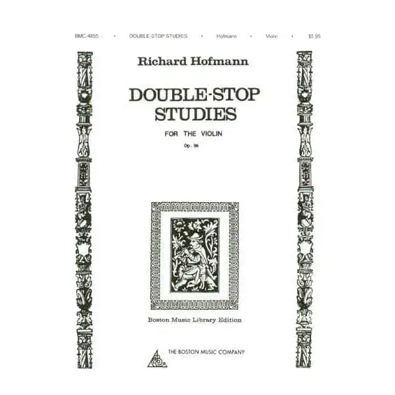Richard Hofmann Double-Stop Studies op 96 Geigen-Etüden