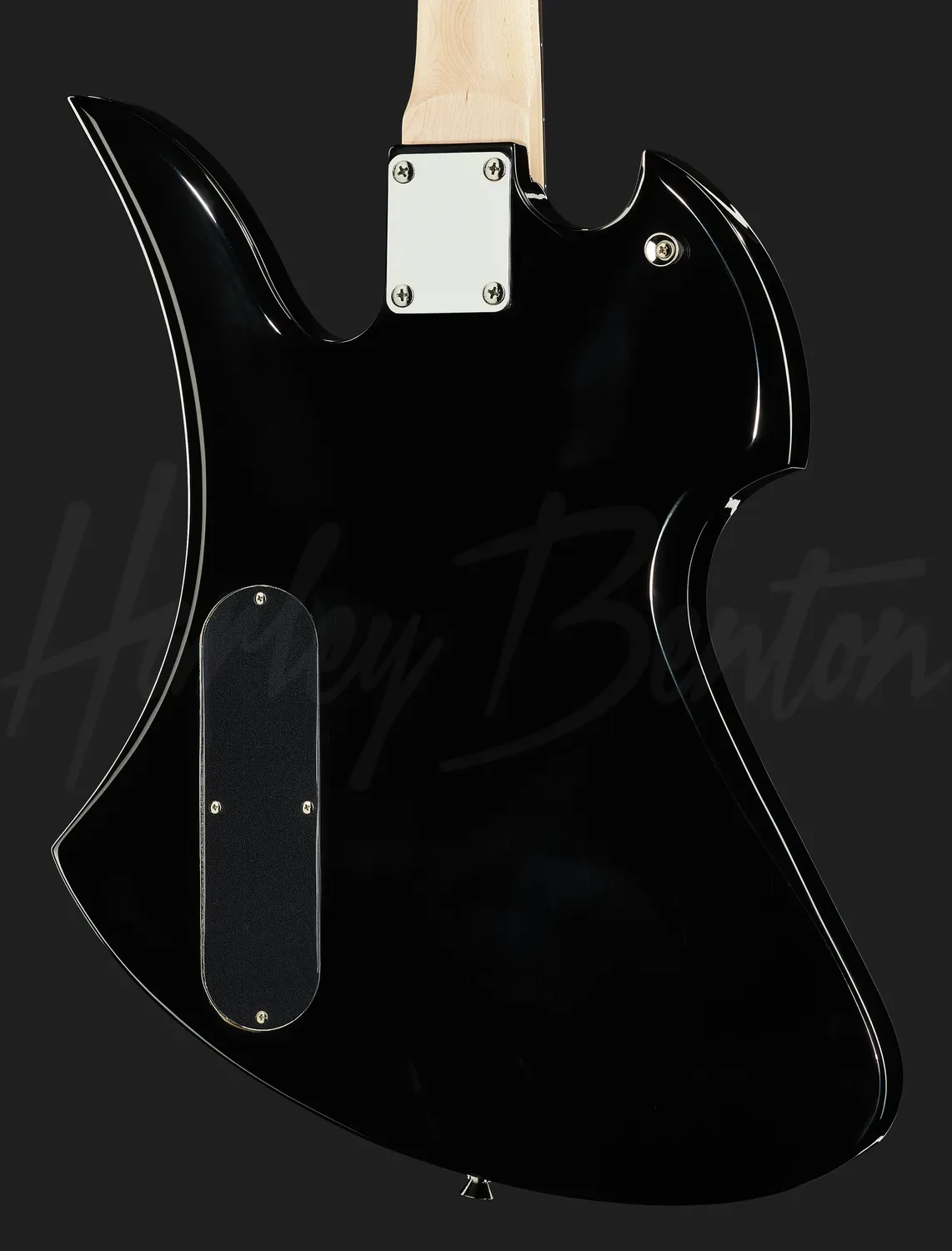 Harley Benton Student MB-20 Black E-Gitarre Schwarz High-Gain