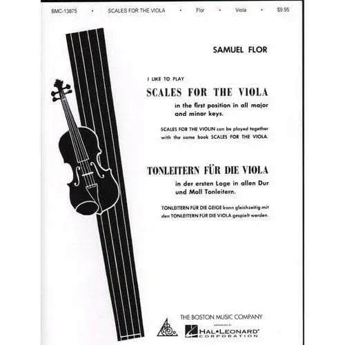 Shar Music Samuel Flor Scales Viola Noten Tonleitern