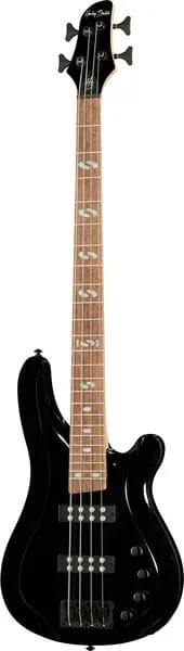 Harley Benton Pro B-450 E-Bass Black 24 Bünde