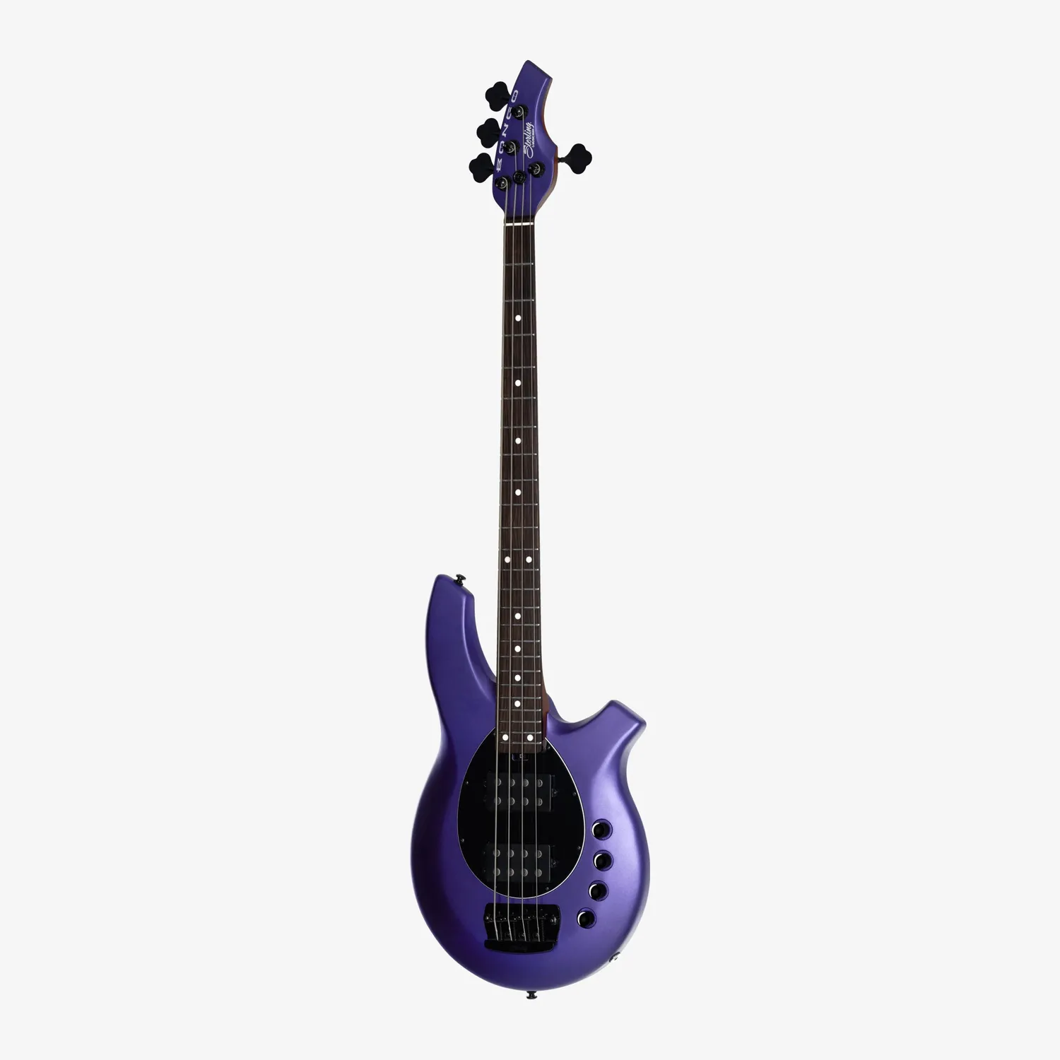 Sterling Bongo Standard E-Bass Firemist Purple Satin
