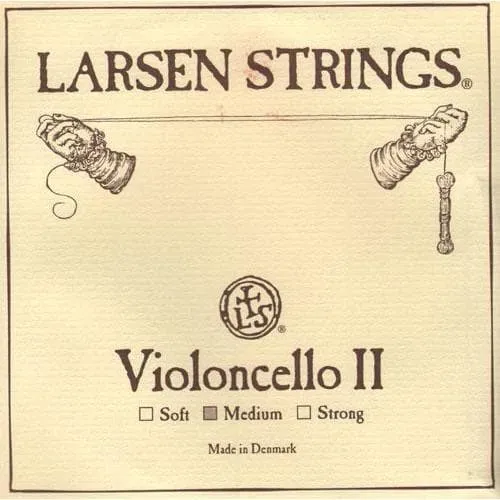 Larsen Original Cello D-Saite 4/4 Medium Stahlkern