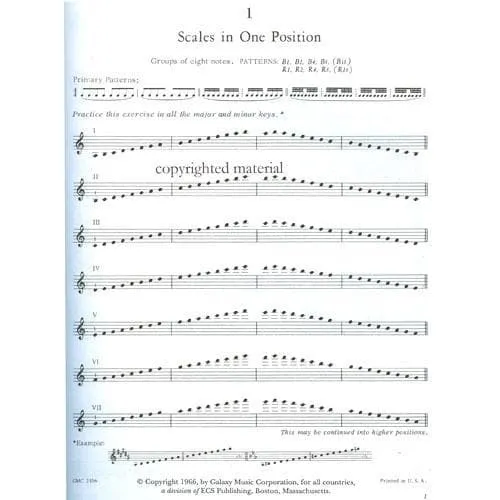 Galaxy Galamian Neumann Contemporary Technique 1 Noten Violine
