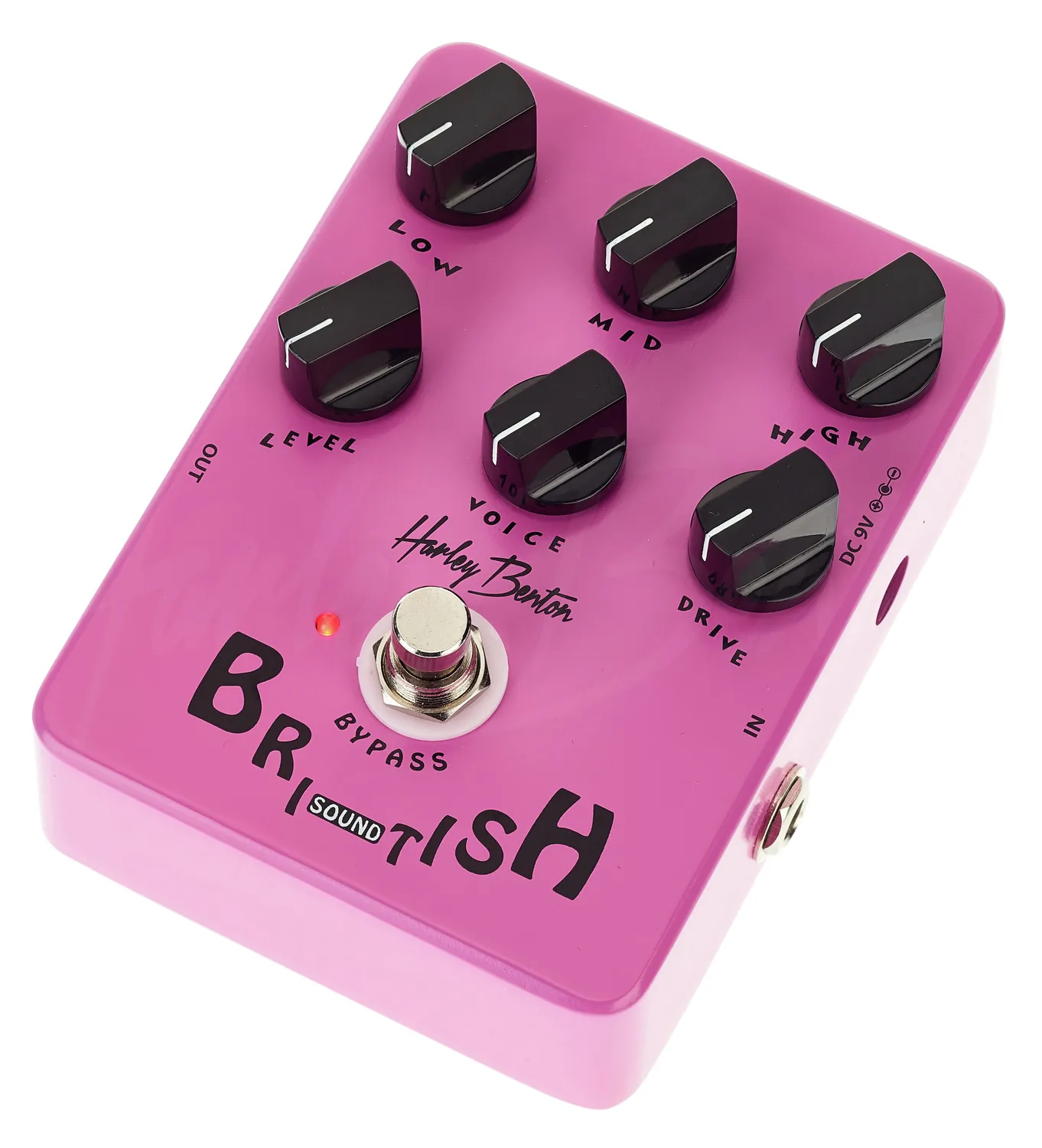 Harley Benton TrueTone British Effektpedal Overdrive britisch
