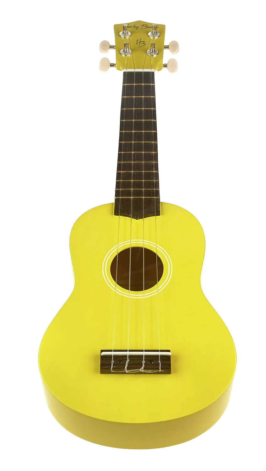 Harley Benton Standard HBUK12 Sopran-Ukulele Gelb Laminat