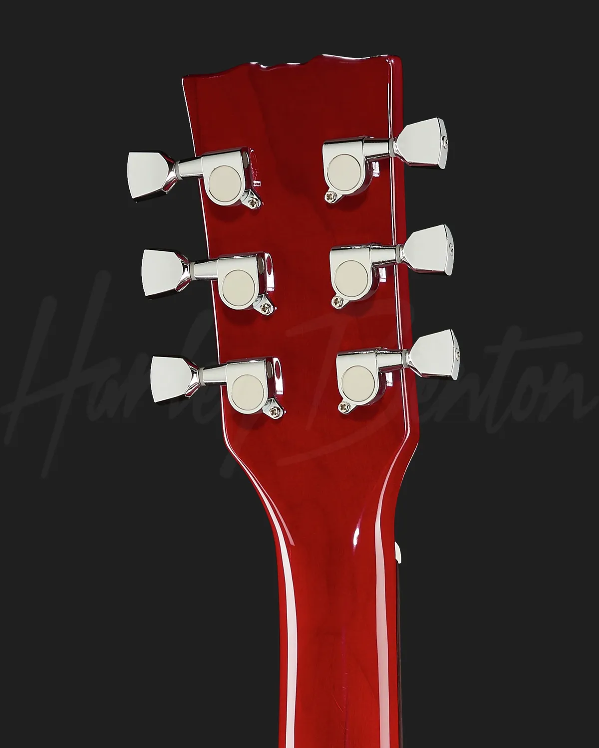Harley Benton Vintage DC-200 CH E-Gitarre Cherry Doublecut