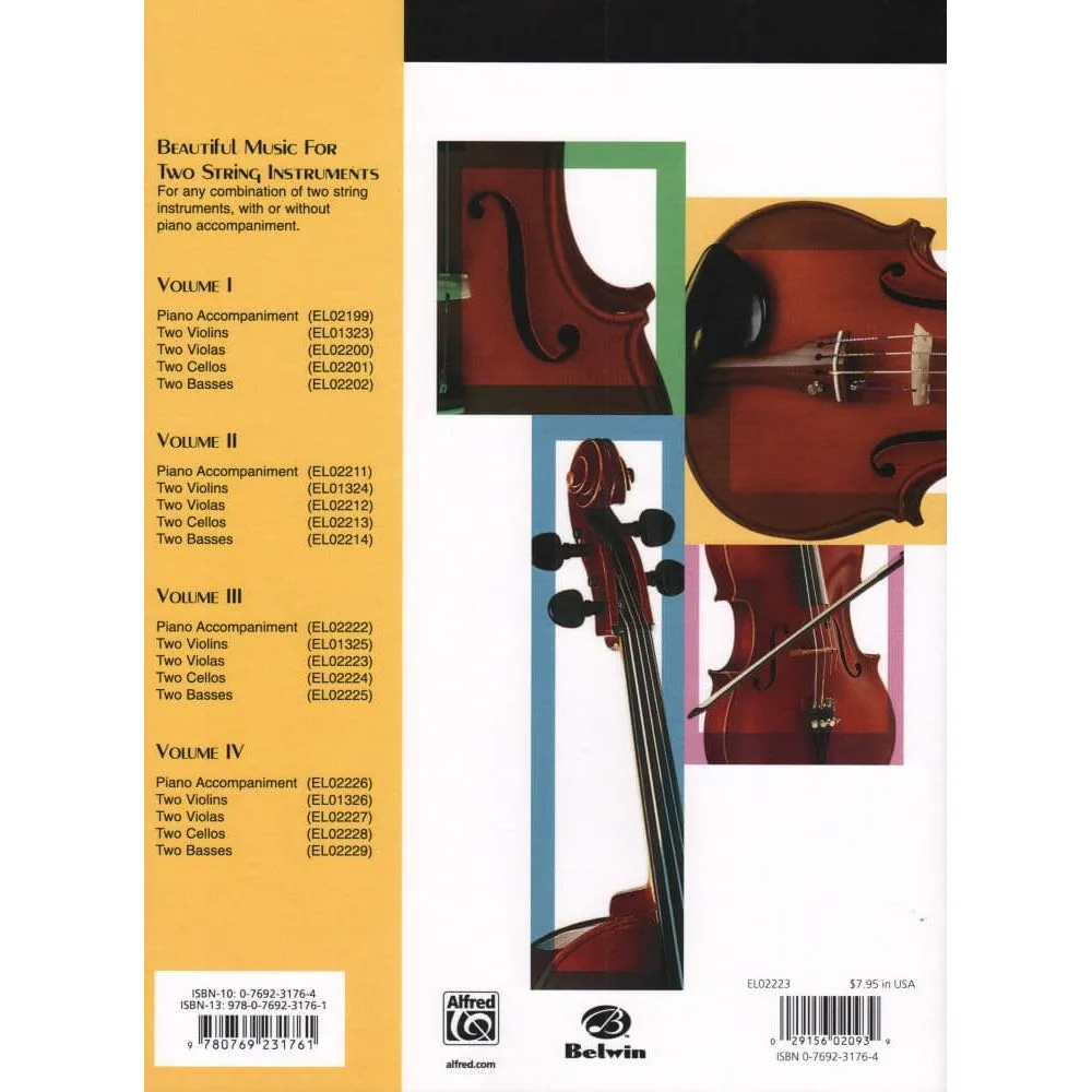 Applebaum Beautiful Music for Two Violas Vol.3 Bratschenduo Noten