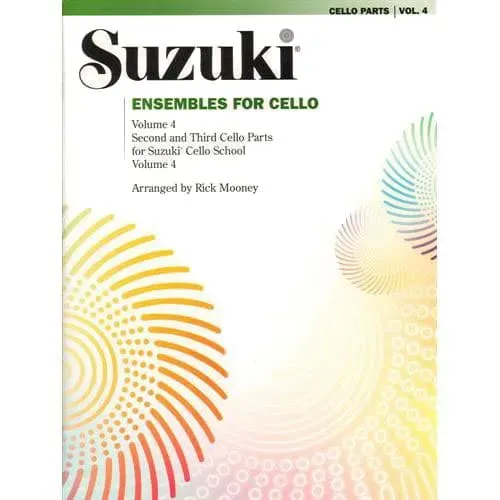 Shar Suzuki Ensembles Cello Vol.4 Cellonoten