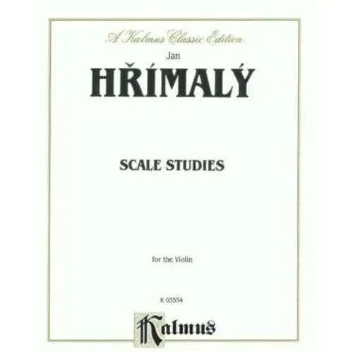 Kalmus Hrimaly Scale Studies Violine Tonleiter-Etüden Noten
