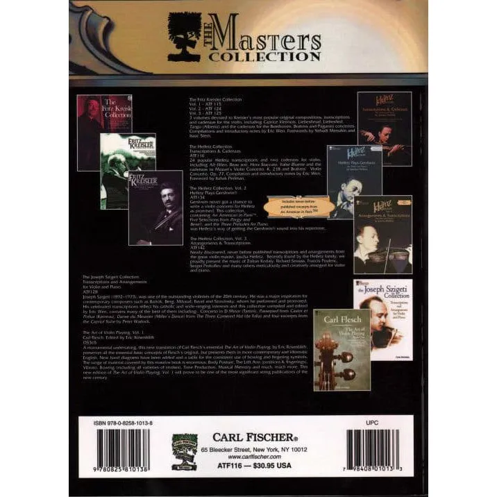 Shar Music Heifetz Collection Vol. 1 Violin-Noten Transkriptionen