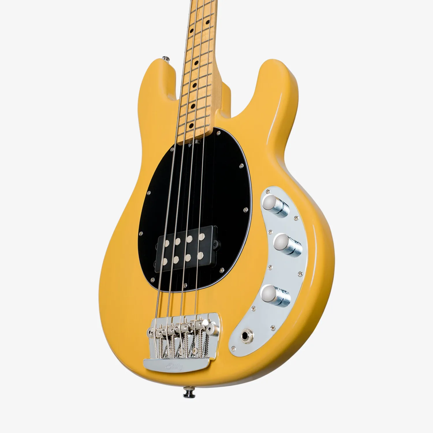Sterling StingRay Classic E-Bass Butterscotch 4-saitig aktiv