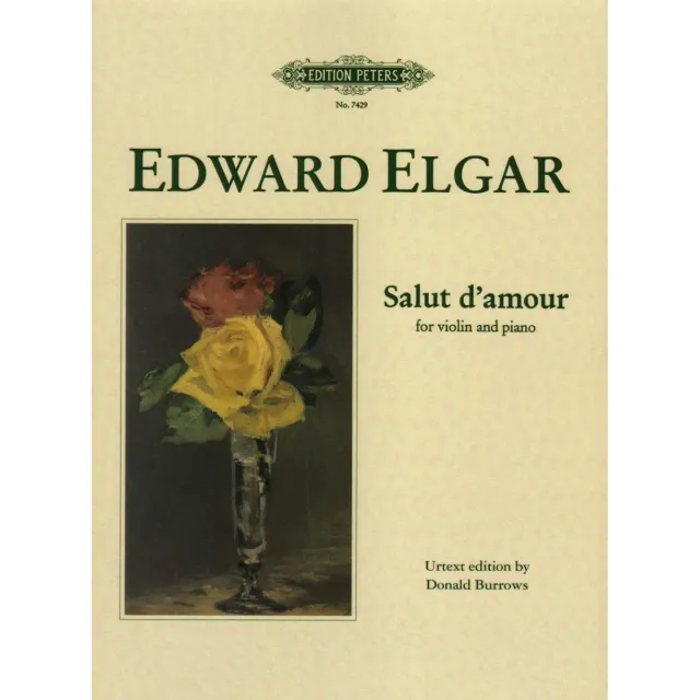 Peters Salut d'amour Op. 12 Violinenoten Violine Klavier Urtext