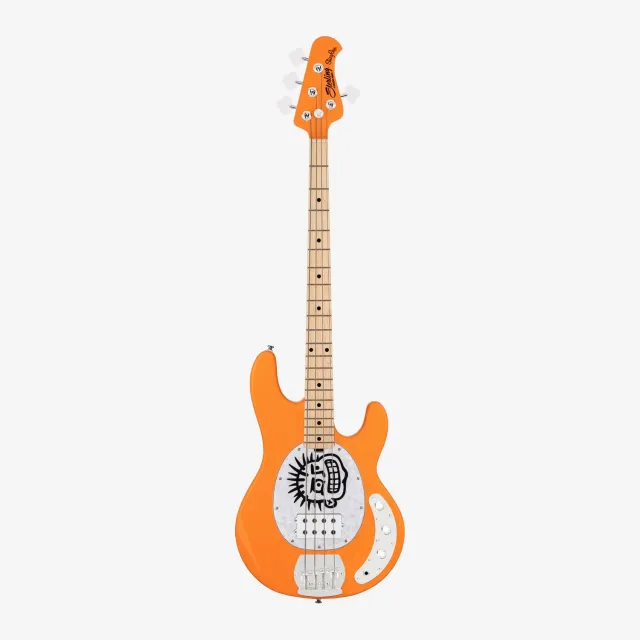 Sterling Artist Herrera E-Bass Orange Creamsicle
