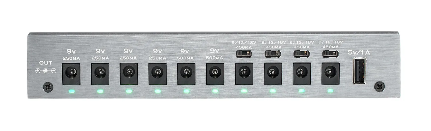 Harley Benton PowerPlant ISO-10AC Pro Netzteil 10-fach isoliert