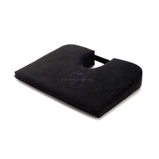Tush-Cush Original Sitzkissen Schwarz Velours