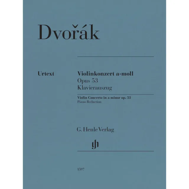 Henle Dvorak Violinkonzert a-Moll Op.53 Noten Klavierauszug