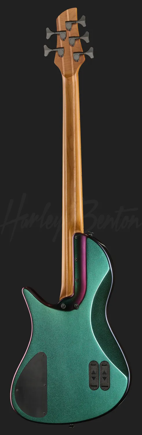 Harley Benton MSB-5 E-Bass 5-saitig Flip Flop Blue