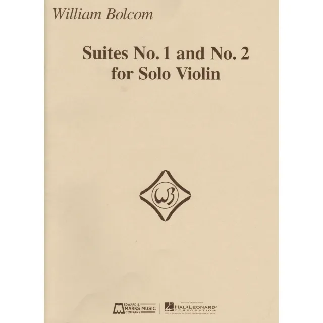 Shar Music Bolcom Suites Nr. 1+2 Noten Solo-Violine