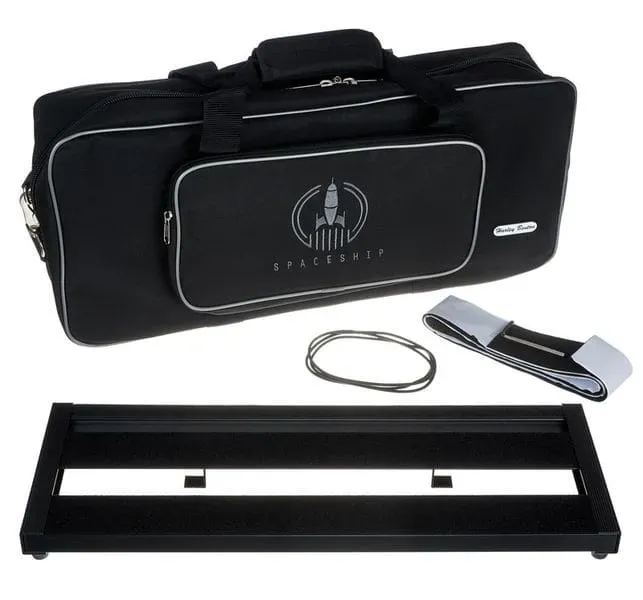 Harley Benton SpaceShip 50M Pedalboard mit Tasche 5 Pedale