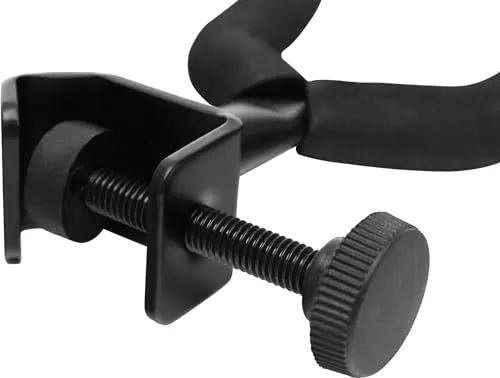 Rocktile GHMS-10 Gitarrenhalter für Mikroständer schwarz