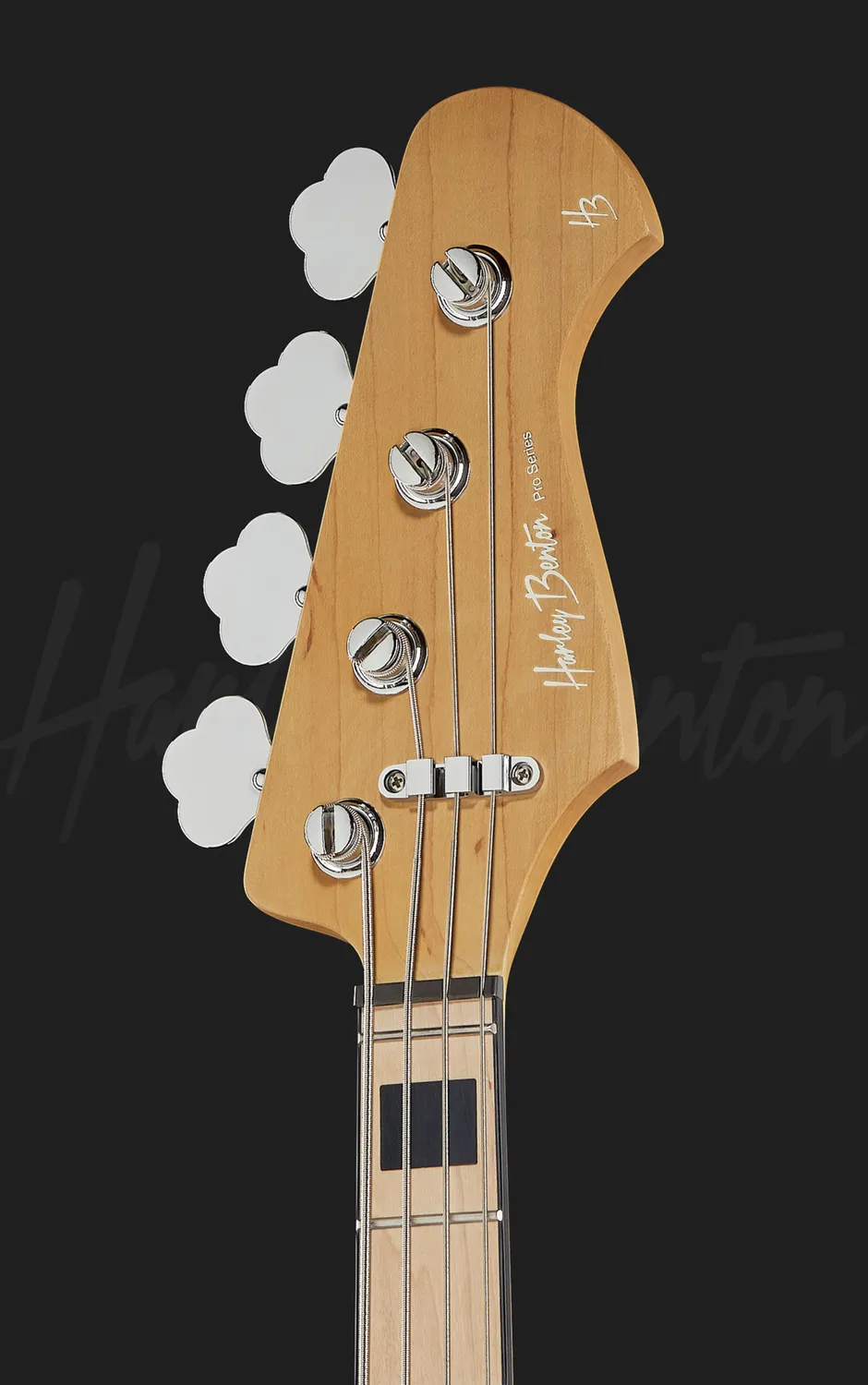 Harley Benton Pro Series Enhanced MP-4MN E-Bass Natural Ahorn
