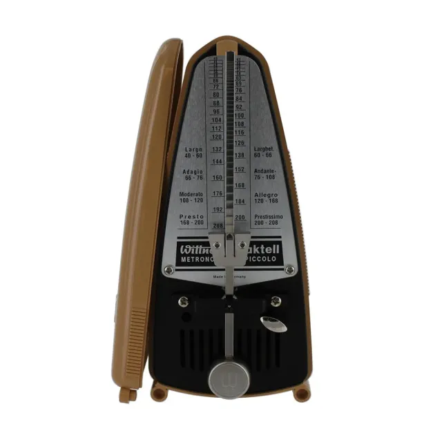 Wittner Taktell Piccolo Metronom mechanisch hellbraun