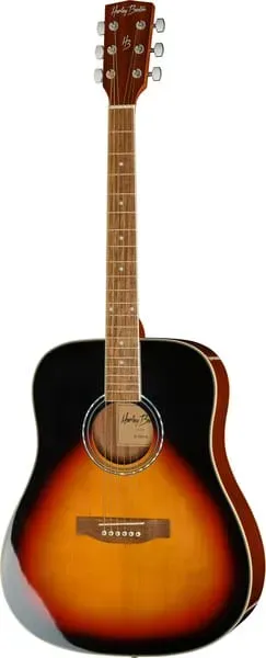 Harley Benton Custom Line D-120 VS Westerngitarre Vintage Sunburst