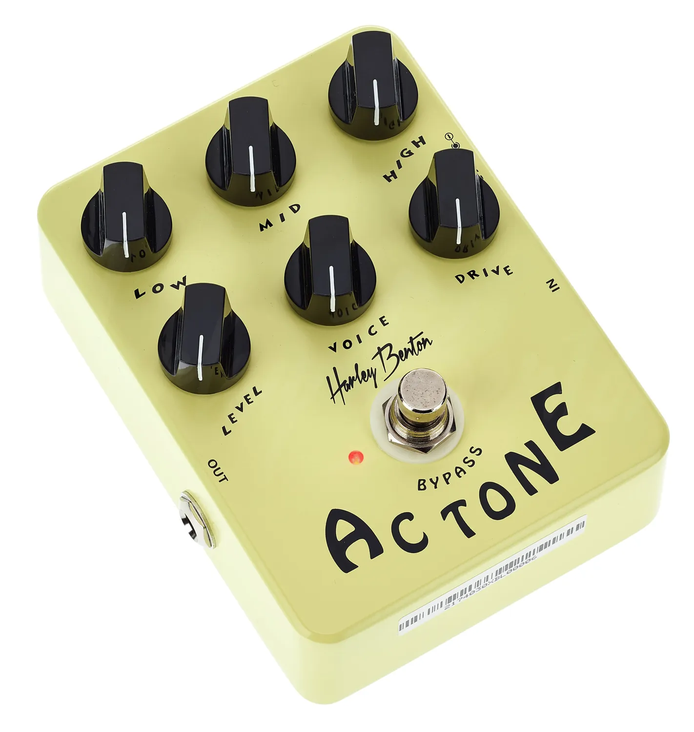 Harley Benton TrueTone AC Effektpedal Overdrive analog