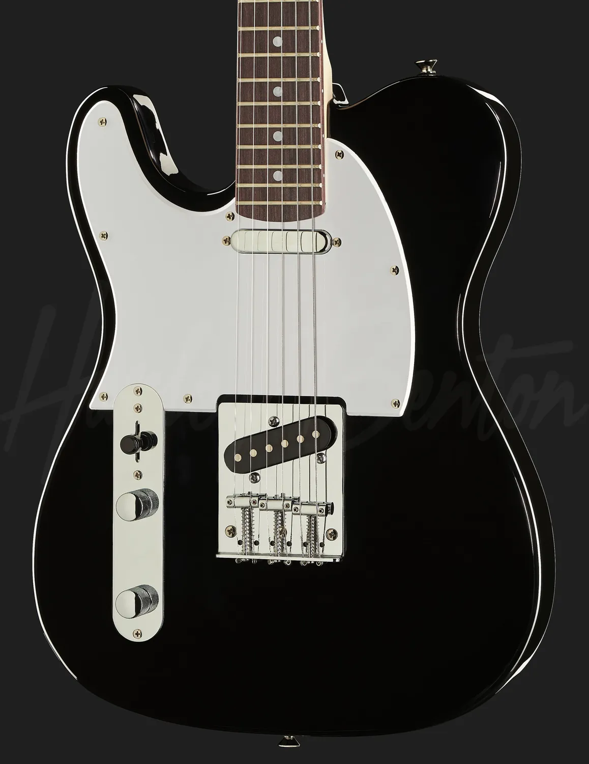 Harley Benton Student TE-20LH E-Gitarre Links Schwarz