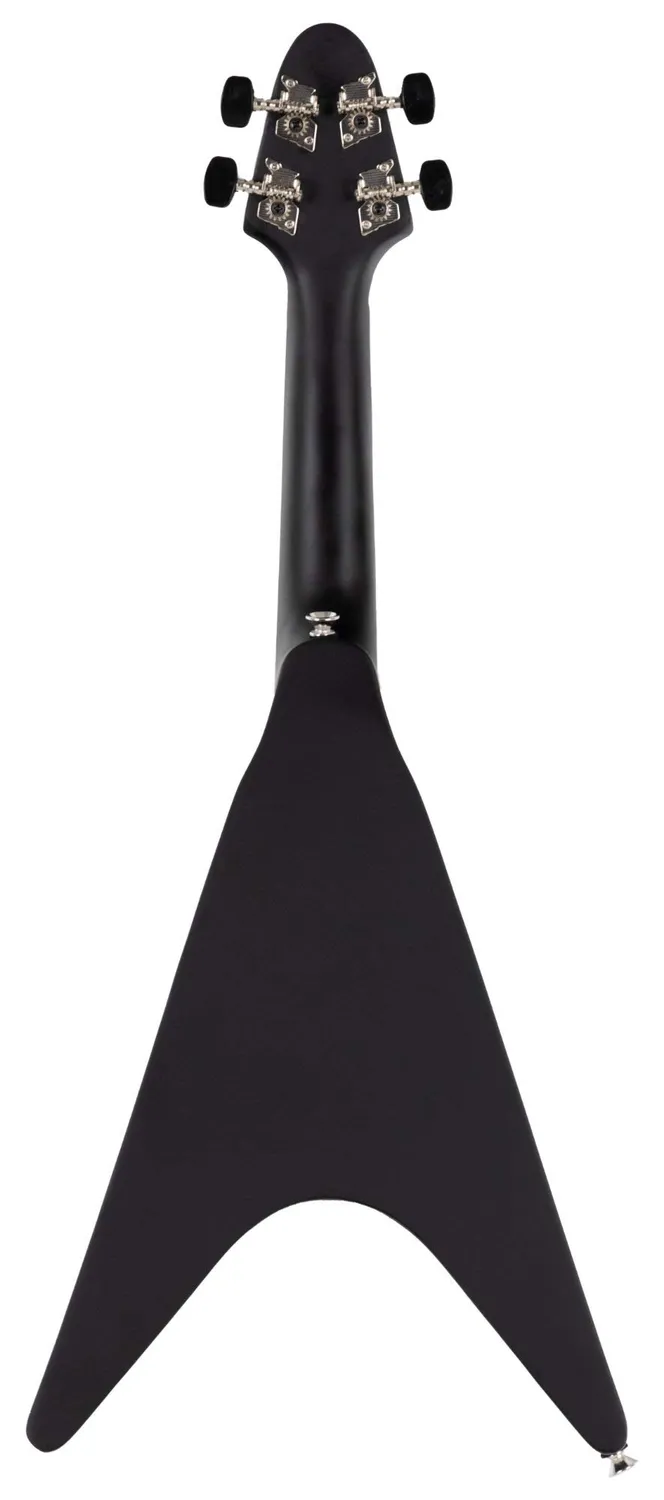 Rocktile FV-04 BK Ukulele Sopran schwarz Heavy