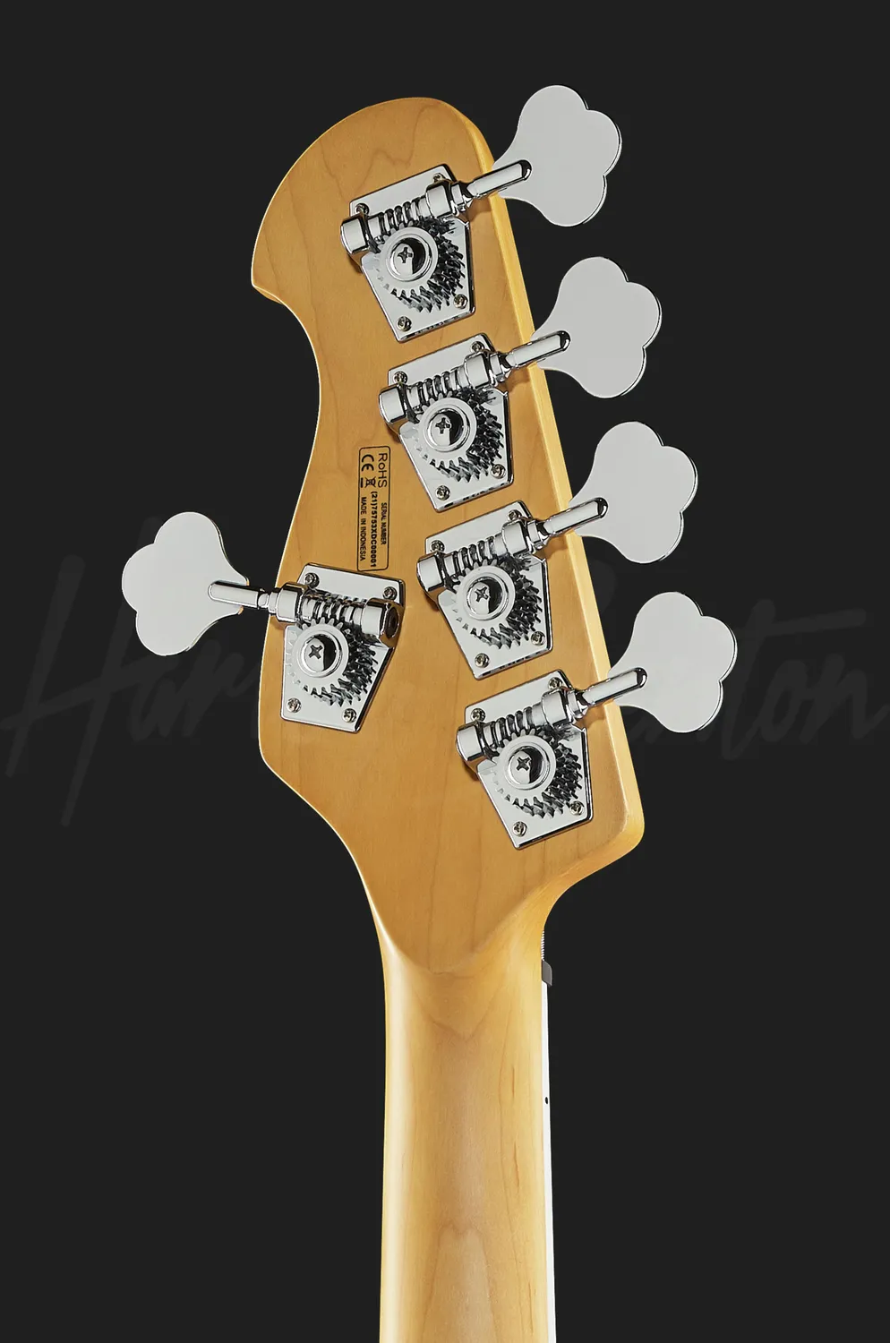 Harley Benton Enhanced MJ-5EB E-Bass Lake Blue 5-saitig