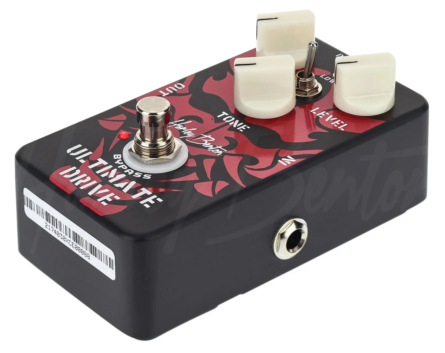 Harley Benton Ultimate Drive Overdrive-Pedal Gain-Sound