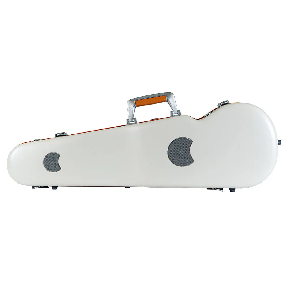 BAM Graffiti Hightech Contour Violinkoffer 4/4 Weiß-Orange