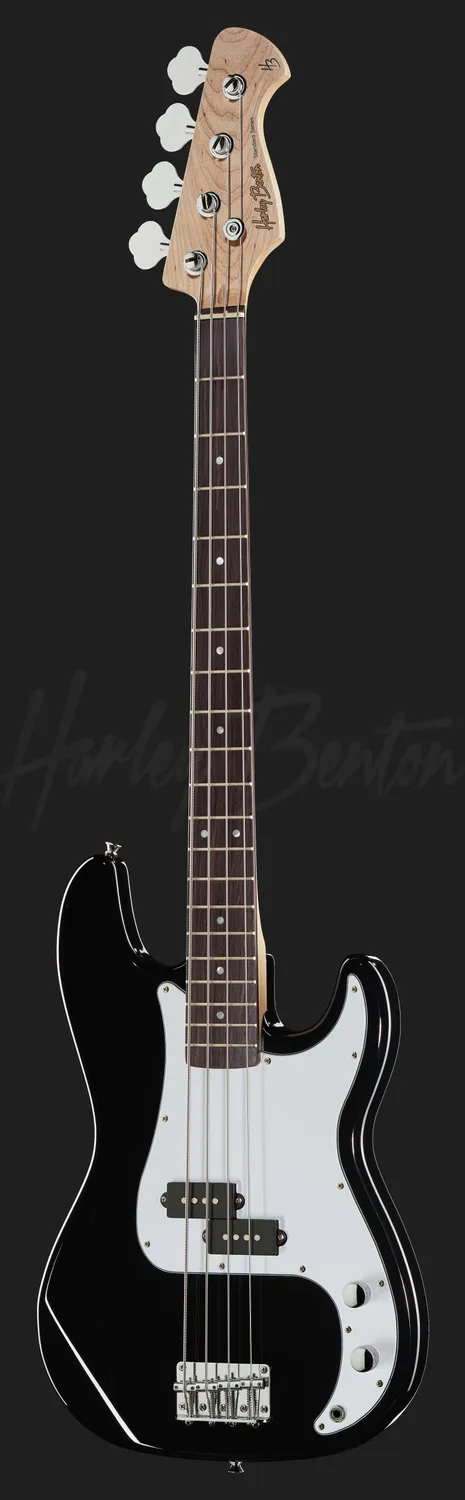 Harley Benton PB-20 BK E-Bass P-Style schwarz