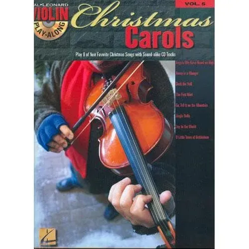 Hal Leonard Violin Play-Along 5 Christmas Carols Noten Audio