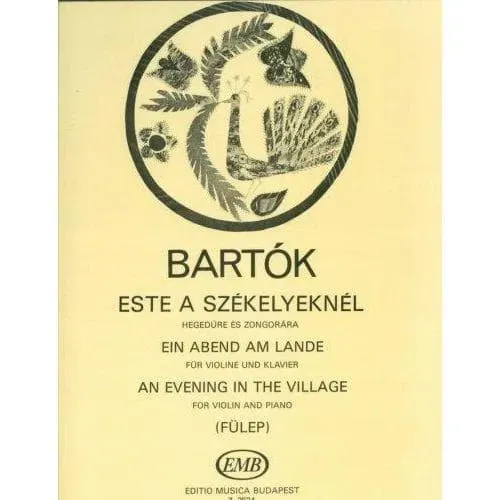 Shar Music Bartók An Evening in the Village Geigennoten