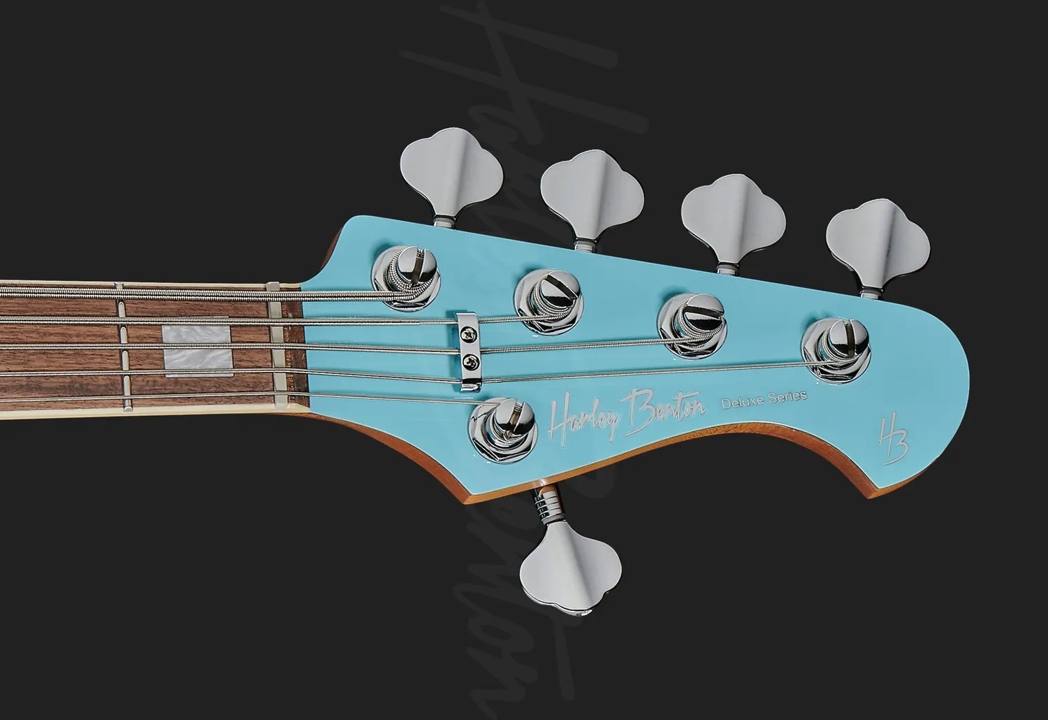 Harley Benton MV-5PJ E-Bass 5-saitig Daphne Blue