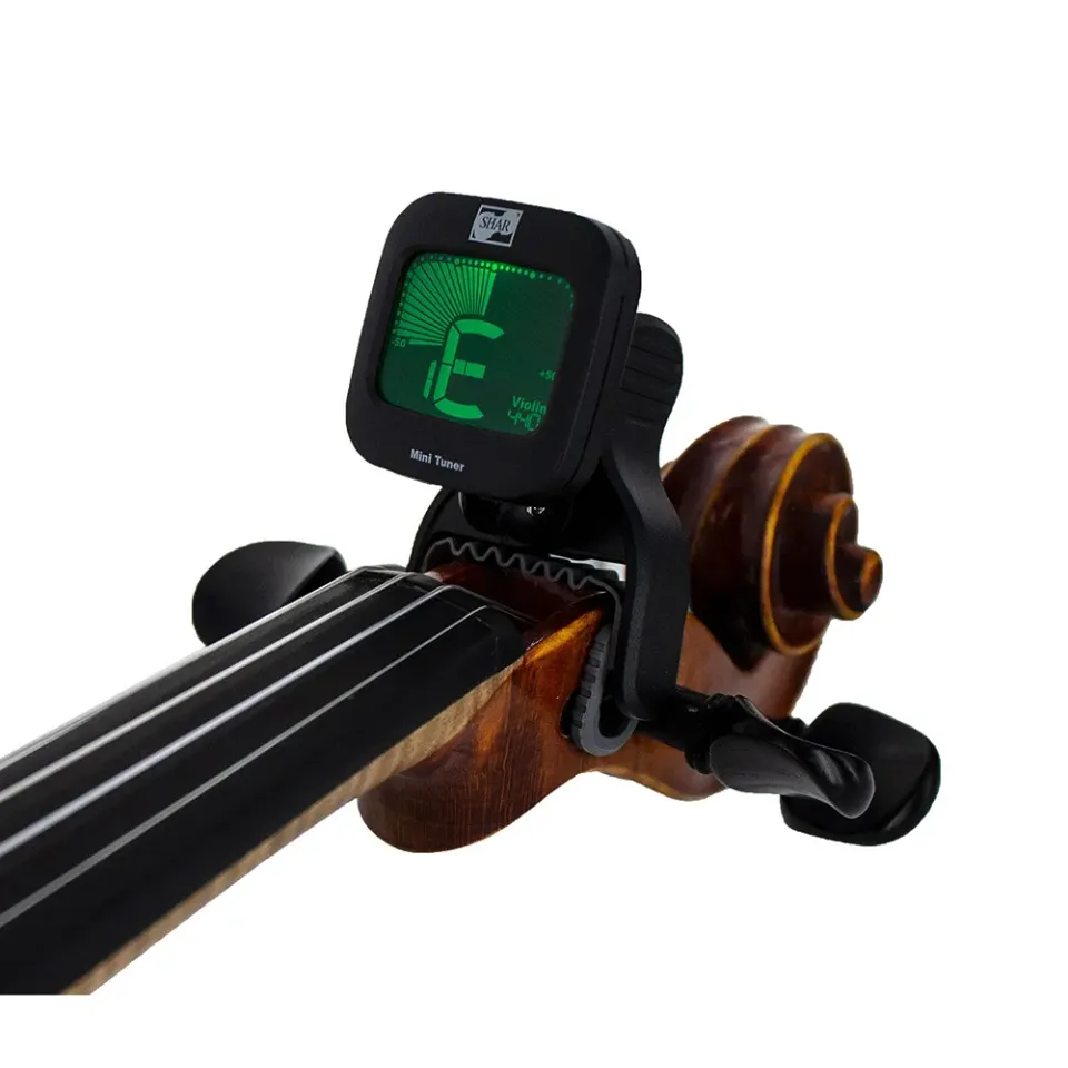 Shar Mini Clip-On Stimmgerät Violine Viola Cello