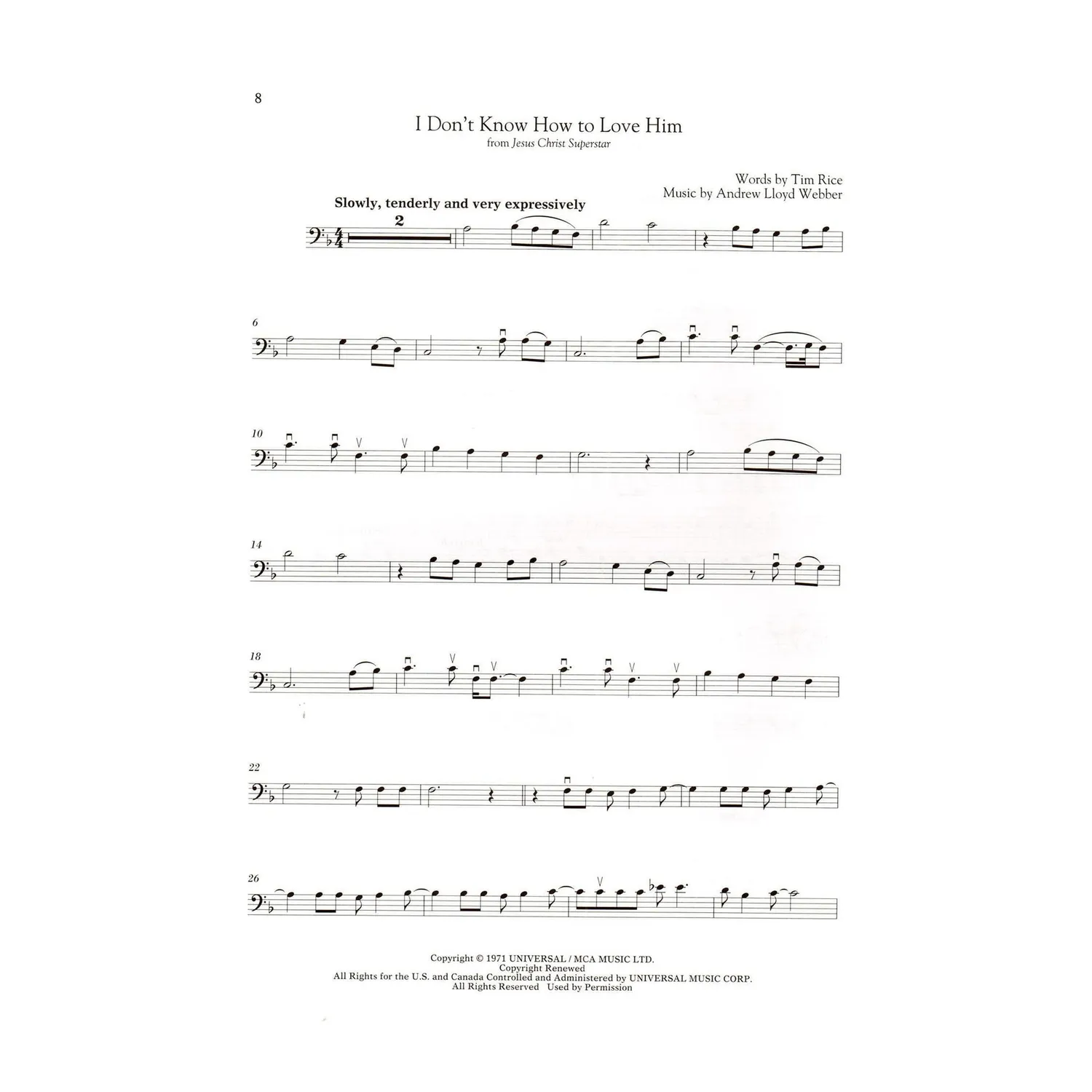 Shar Music Lloyd Webber Classical Players Noten Cello Klavier